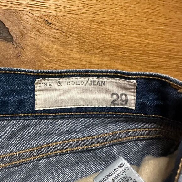 Rag & bone Jean shorts distressed cut off 9/29 - Picture 6 of 11